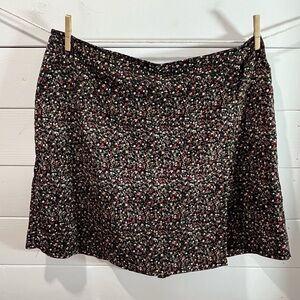 JESSICA – Vintage Floral Culotte Skirt – Size 16